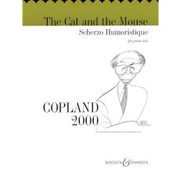 Piano Copland The Cat and the Mouse Scherzo Humoristique Solo Piano [A1]