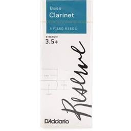 D'Addario Bass Clarinet 3.5 Reserve Pack 5