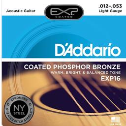 D'Addario 12-53 Light, Phosphor Bronze Acoustic Guitar Strings