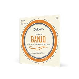D'Addario  EJ63 Tenor Banjo Strings, Nickel, 9-30