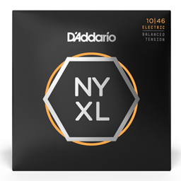 D'Addario 10-46 Regular Light Balanced Tension, NYXL Electric Guitar Strings
