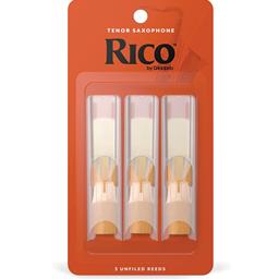 Rico Tenor Sax Reeds, Strength 3, 3-pack