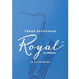 Rico Royal Tenor Sax Reeds, Strength 3, 10-pack
