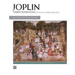 Piano Joplin: Three Piano Rags Solo Piano [VD1]