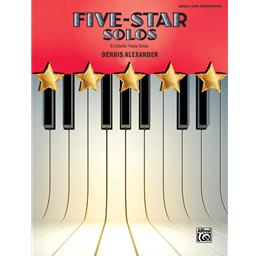 Piano Alexander Five-Star Solos Book
D1 6 Solo Piano