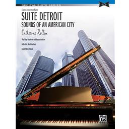 Piano Rollin Suite Detroit Sounds of an American City Solo Piano [
D1]