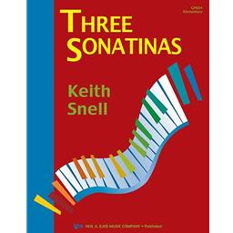 Piano Snell Three Sonatinas Solo Piano [P1. P2, P3, P4, E1]