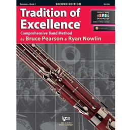 Bassoon Tradition Of Excellence Book 1