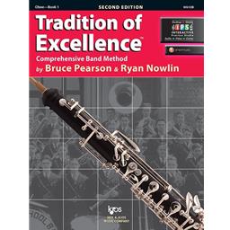Oboe Tradition Of Excellence Book 1