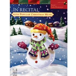 Piano In Recital With Popular Christmas Book 1 CD Included