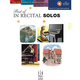 Piano Best of In Recital Solos Book 6 Solo Piano [D1]