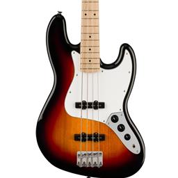 Squier Affinity Series Jazz Bass, Maple Fingerboard, White Pickguard, 3-Color Sunburst