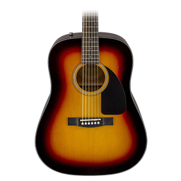 Fender CD-60 Dreadnought Acoustic Guitar, Sunburst w/ Case
