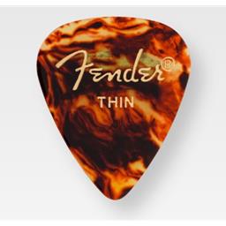 Fender Classic Celluloid, Tortoise Shell, 351 Shape, Heavy, (12)