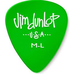 Dunlop PICK GELS GRN-ML DUNLOP 12PC