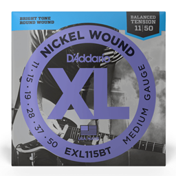 D'Addario 11-50 Medium Balanced Tension, XL Nickel Electric Guitar Strings