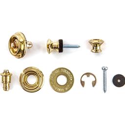 Dunlop Dual Design Straplok Gold