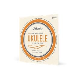 D'Addario EJ88B Nyltech Ukulele Strings, Baritone