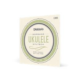 D'Addario EJ88S Nyltech Ukulele Strings, Soprano