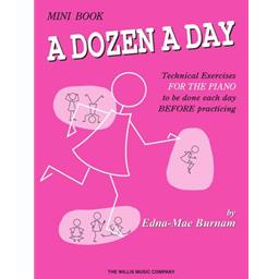 Piano A Dozen A Day Mini Book