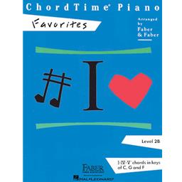 Piano Faber ChordTime Piano Favorites Level 2B