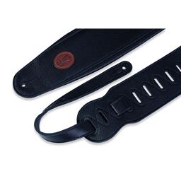LEVY'S 4 1/2" Wide Black Garment Leather Bass Strap