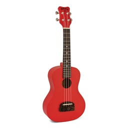 Kohala Soprano Tiki Series Red