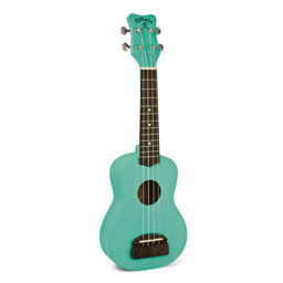 Kohala Soprano Tiki Series Green