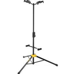 Hercules PLUS Series Universal AutoGrip Duo Guitar Stand with Foldable Backrest