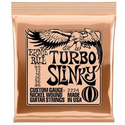 Ernie Ball Turbo Slinky Nickel Wound Electric Guitar Strings 9.5 - 46 Gauge