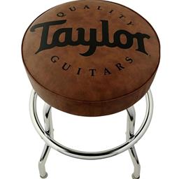 Taylor Logo Barstool 24" Brown