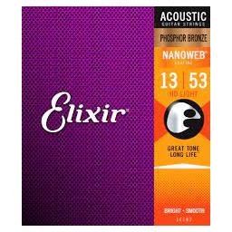 Elixir 13-53 Acoustic HD LIght Nanoweb Phosphor