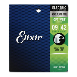 Elixir 9-42 Electric Optiweb Super Light