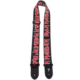 Perri's Official Iron Maiden Logo Polyester Guitar Strap.