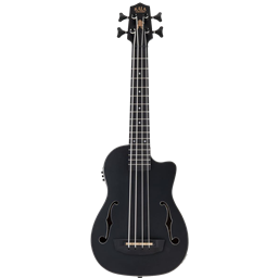 Kala Ukulele U BASS Black Journeyman Mahogany
