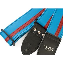 Couch Sky Blue w/Red