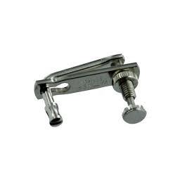 Luthiers Choice 15+" Viola String Adjuster, Chrome, Double Prong Model