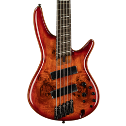 Ibanez SRMS805-BTP Soundgear Multi-Scale Fanned-Fret 5-String Bass, Brown Topaz Burst