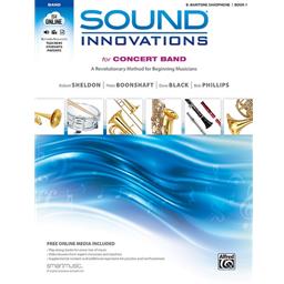 Baritone Saxophone Sound Innovations for Concert Band Book 1