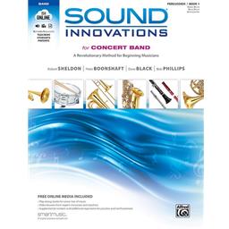 Percussion Snare Bass Sound Innovations for Concert Band Book 1