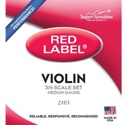 Red Label Violin Set 3/4 Medium