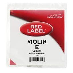 Red Label Violin E Single String 1/2 Medium