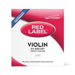 Red Label Violin D Single String 3/4 Medium