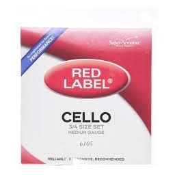 Red Label Cello G Single String 3/4 Medium