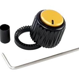 D'Addario LokNob Large - Black/Gold