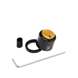 D'Addario LokNob Pro Large - Black/Gold