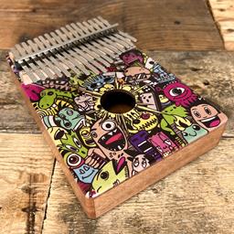 Sela Art Kalimba 17 Key Little Monster
