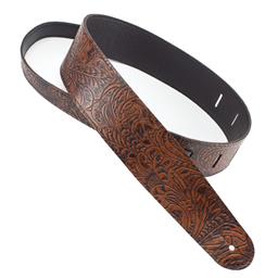 Henry Heller Leather Series - Embossed Floral Choc