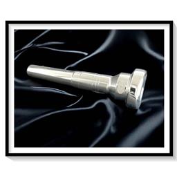 Wedge Mouthpieces Trumpet 64S Shallow Brass One Piece