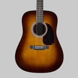 Martin HD-28 Ambertone Dreadnought Acoustic Guitar with Case, Ambertone Finish